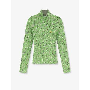 Loewe Women Viscose Blend Top With Floral Motif
